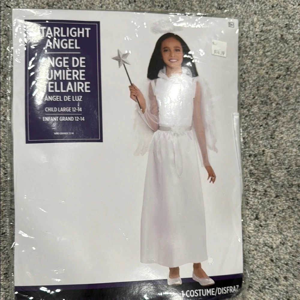 Costume with White Gloves